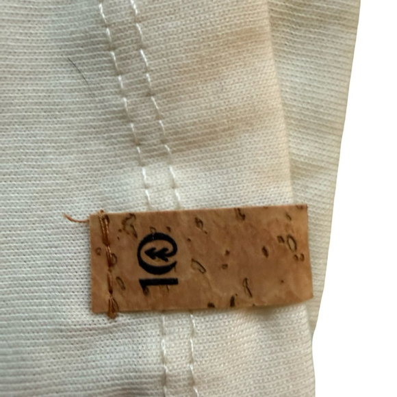 Tentree “The Forest is My Friend” Cream Treeblend Tank Top Size XS Outdoor - Picture 11 of 15